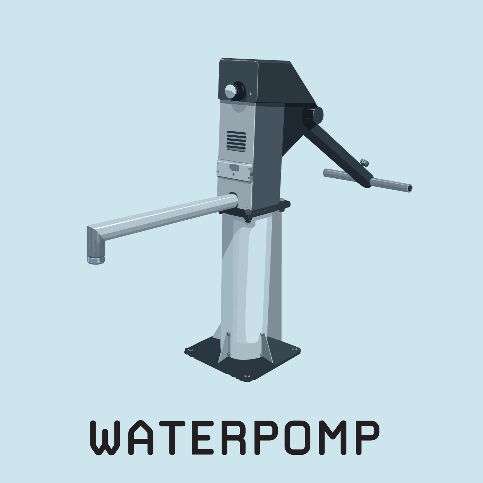3. Waterpomp voor een dorp